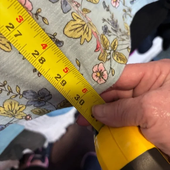 J. Jill Blue 3/4 Sleeve Boxy Tunic - Picture 7 of 8